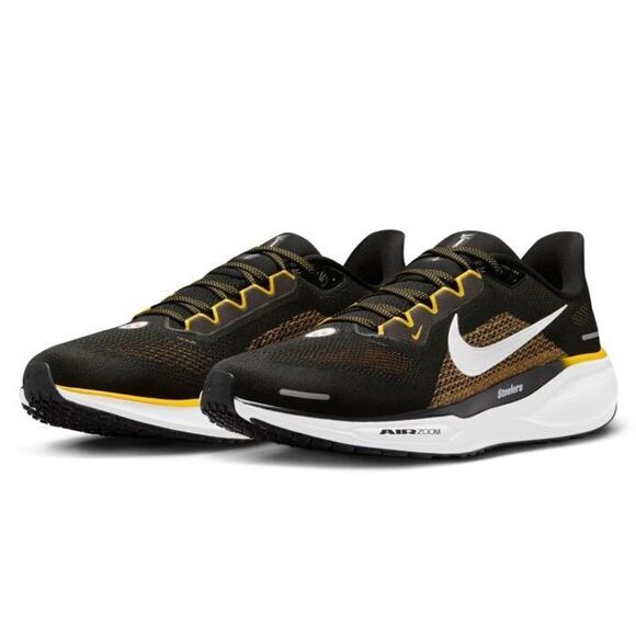 Pittsburgh Steelers Team Issued Nike Air Pegasus 41 Run in Style Sz 9.5 - Picture 14 of 16